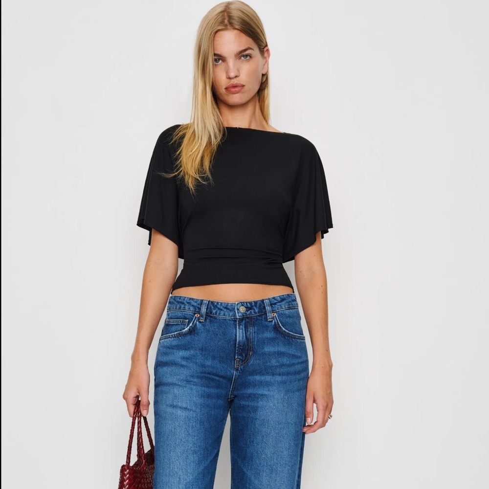 NWT reformation Avery knit top